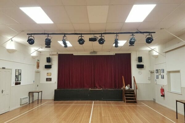 Barkway Village Hall lighting