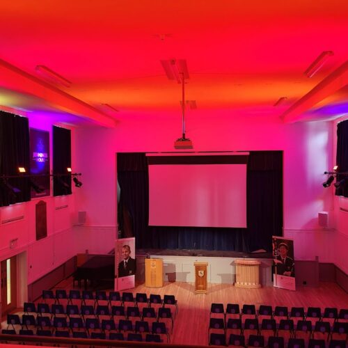 verulam school stage lighting